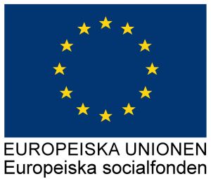 Logotyp socialfonden EU.