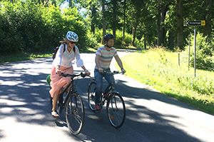 Cyklister på väg