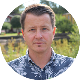 Rektor Jerry Tedevall.