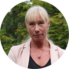Rektor Christel Andersson.