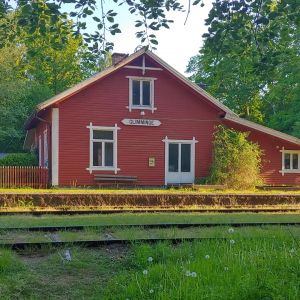 Bild på Glimminge station.