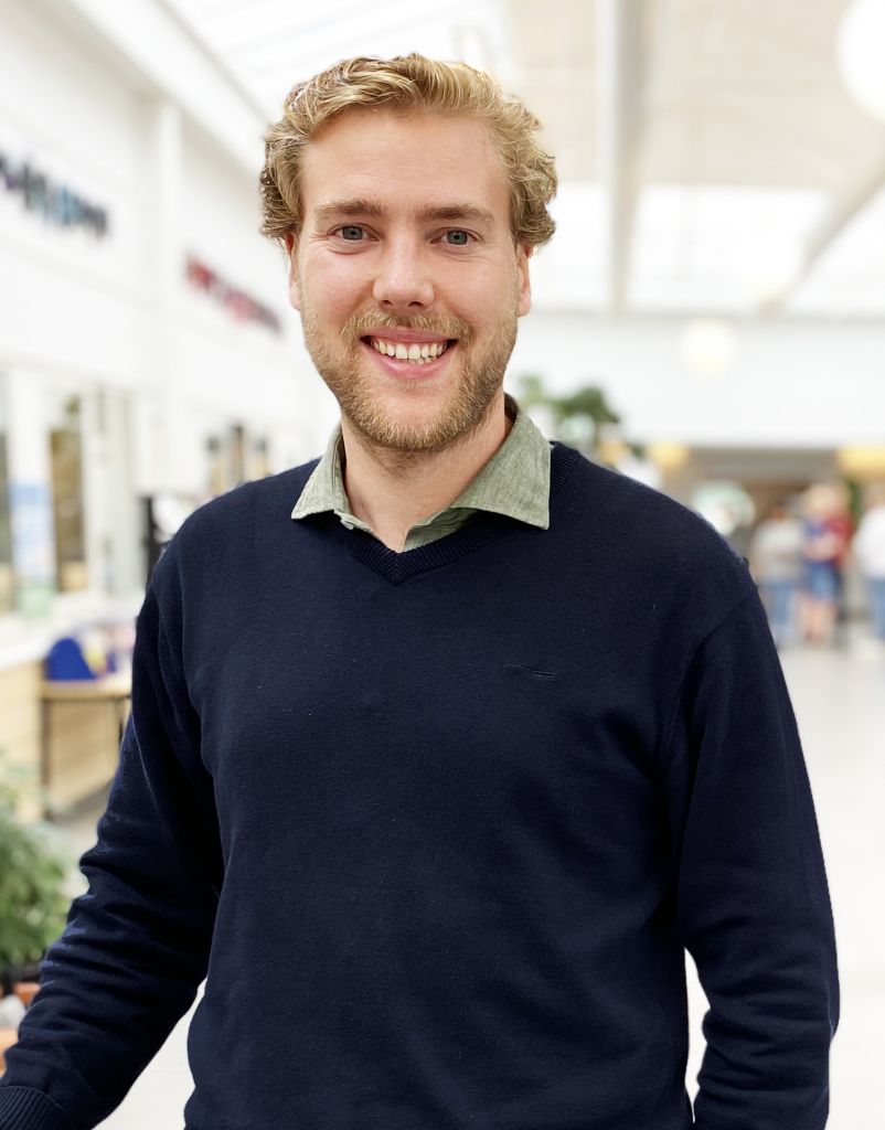 Bild på Daniel Jönsson Lyckestam (M), kommunstyrelsens vice ordförande.