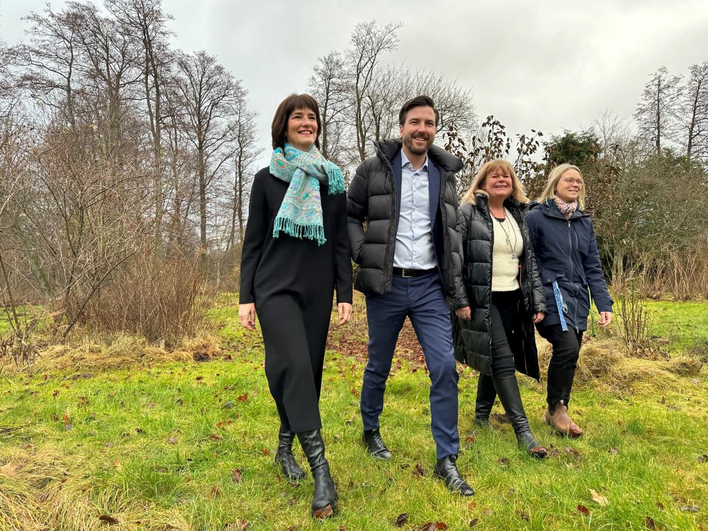 Bild på Anna Bertram, Patric Åberg, Britt-Marie Eriksson och Therese Svensson Collin.