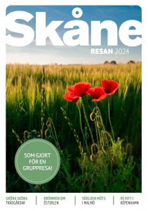 Omslagsbild på magasinet Skåneresans framsida.