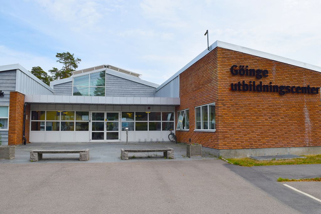 Bild på Göinge utbildningscenters fastighet.