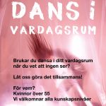 DANS I VARDAGSRUM - Dansklasser online eller i Knislinge Folkets Park