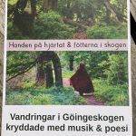 Vandringar i Göingeskogen kryddad med musik & poesi