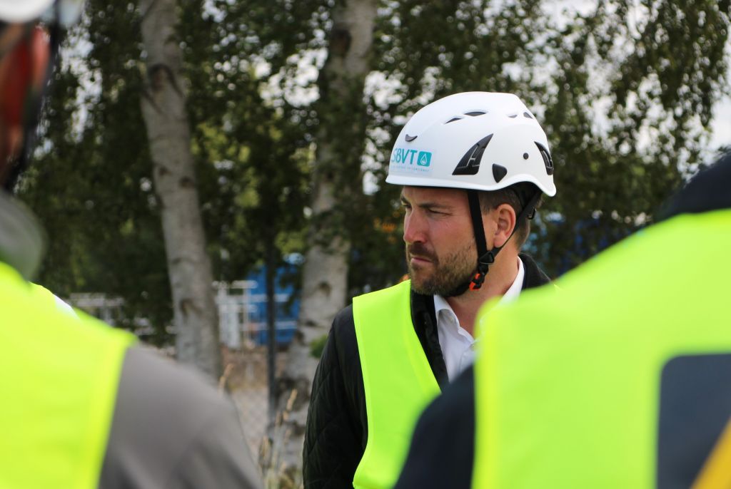 Bild på Patric Åberg (M), kommunstyrelsens ordförande.